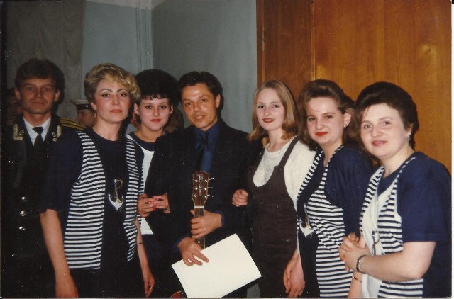 Коллектив «Фреско» и Игорь Скляр. 1998 год 