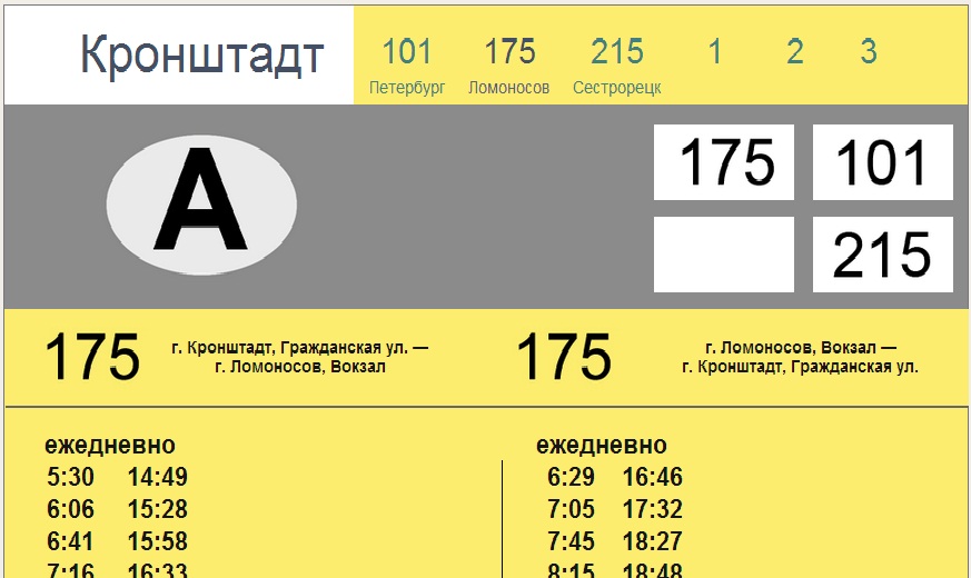 Расписание 215 автобуса сестрорецк кронштадт на сегодня